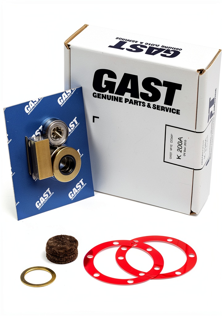 GAST Refrigerant Retrofit Kit components