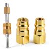 Mtsooning Brass Cap Connector Kit Automotive-7