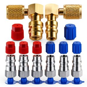 Yaocom 90° R12 to R134a Convert Adapter-0