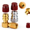 Yaocom 90° R12 to R134a Convert Adapter-2