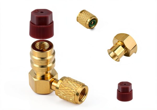 R12 to R134a Kit Yaocom Copper Retrofit Adapter-2