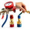 CANIPHA R134a to R1234yf Brass Adapter for AC-6