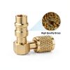 FANOVO R12 to R134a Adapter Brass High Low Side-7