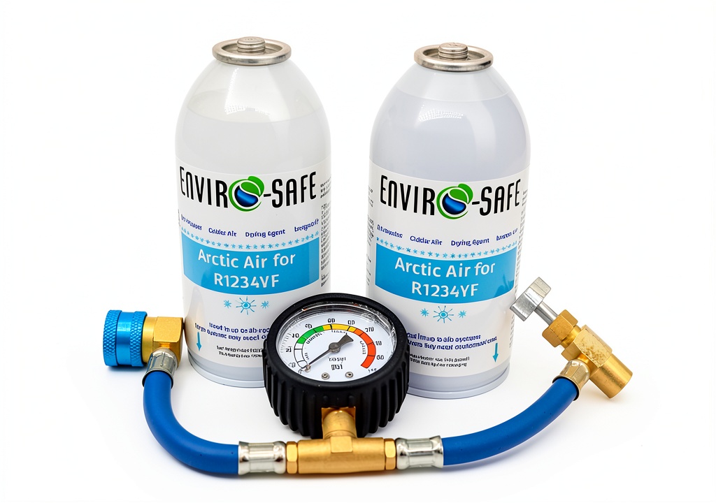 Installing cmebiz Brass A/C Booster Gauge on a vehicle's AC line
