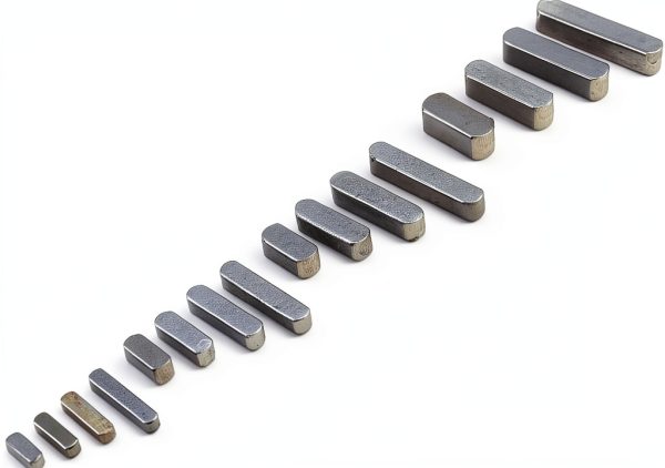 RELMON 140 PCS Round Ended Feather Key Set - Parallel Drive Shaft Keys 3mm, 4mm, 5mm, 6mm-7