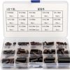 EVGATSAUTO Round Ended Key 140pcs Stainless Steel Parallel Shaft Keys-0