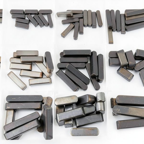 EVGATSAUTO Round Ended Key 140pcs Stainless Steel Parallel Shaft Keys-6