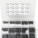 RELMON 140 PCS Round Ended Feather Key Set - Parallel Drive Shaft Keys 3mm, 4mm, 5mm, 6mm-0