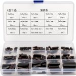 Round Ended Key, 140pcs Round Ended Key Parallel Drive Shaft Keys Set 8mm 10mm 12mm 16mm 20mm 25mm 30mm-0