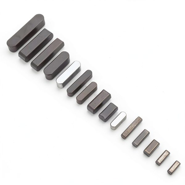 EVGATSAUTO Round Ended Key 140pcs Stainless Steel Parallel Shaft Keys-1