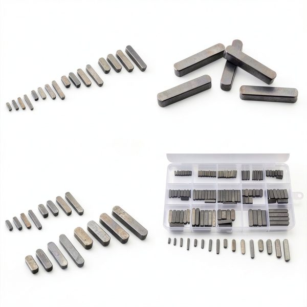 RELMON 140 PCS Round Ended Feather Key Set - Parallel Drive Shaft Keys 3mm, 4mm, 5mm, 6mm-2