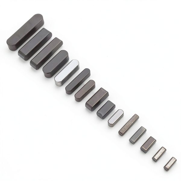Round Ended Key, 140pcs Round Ended Key Parallel Drive Shaft Keys Set 8mm 10mm 12mm 16mm 20mm 25mm 30mm-3