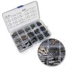 Keyway Assortment GBSCLOVER 140Pcs A3 Carbon Steel Parallel Shaft Keys-1