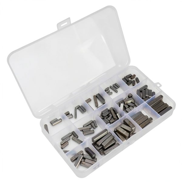Parallel Drive Shaft Key 140PCS SAE Stainless Steel Round End Set-4