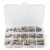 Steel Machine Keyway Assortment, 140PCS 12mm 16mm 20mm 25mm Professional Parallel Drive Shaft Key Round Ended Key for Shaft Type Fastening Connection-2