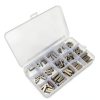 Parallel Drive Shaft Key 140PCS SAE Stainless Steel Round End Set-7
