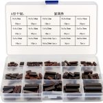 140pcs Round Ended Parallel Drive Shaft Keys Set key way set 8mm-30mm key way set Stainless Steel Wrench Set Floor Bolts & Screw Sets Llaves Hexagonales-0