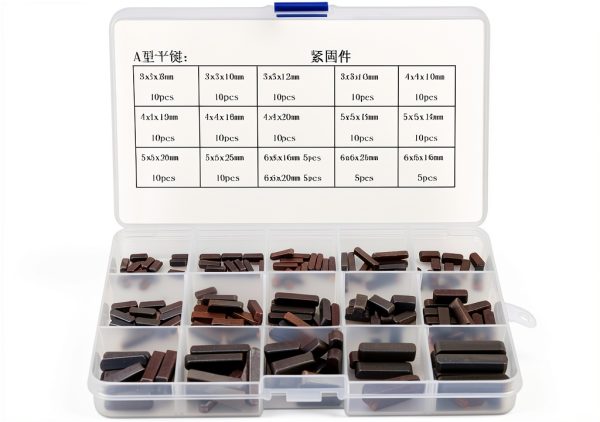 140pcs Round Ended Parallel Drive Shaft Keys Set key way set 8mm-30mm key way set Stainless Steel Wrench Set Floor Bolts & Screw Sets Llaves Hexagonales-0