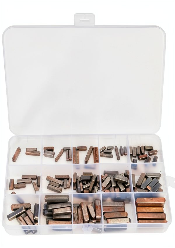 Parallel Drive Shaft Key 140PCS SAE Stainless Steel Round End Set-0