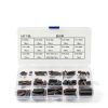 Keyway Assortment GBSCLOVER 140Pcs A3 Carbon Steel Parallel Shaft Keys-6