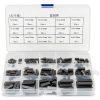 Keyway Assortment GBSCLOVER 140Pcs A3 Carbon Steel Parallel Shaft Keys-0