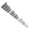 Keyway Assortment GBSCLOVER 140Pcs A3 Carbon Steel Parallel Shaft Keys-3