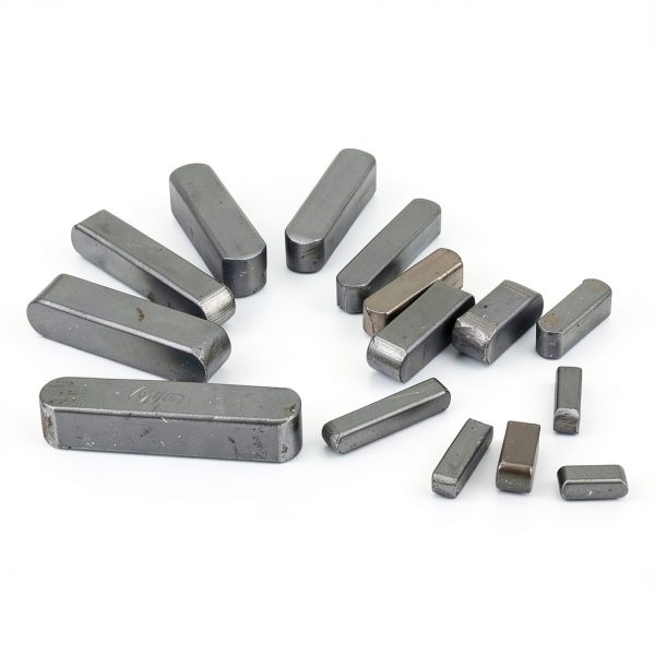 Keyway Assortment GBSCLOVER 140Pcs A3 Carbon Steel Parallel Shaft Keys-4